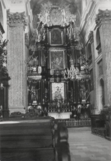 [Bazylika Nawiedzenia NMP w Świętej Lipce - ołtarz główny]