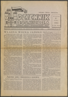Dziennik Żołnierza : Polska Prasa Obozowa
