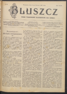 Bluszcz : pismo tygodniowe ilustrowane dla kobiet, 1907 R. 43, nr 32