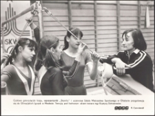 [Gimnastyczki "Stomilu" Olsztyn przed Igrzyskami Olimpijskimi w Moskwie]