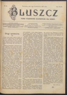 Bluszcz : pismo tygodniowe ilustrowane dla kobiet, 1907 R. 43, nr 40