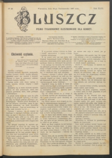 Bluszcz : pismo tygodniowe ilustrowane dla kobiet, 1907 R. 43, nr 42