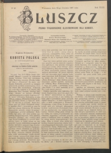 Bluszcz : pismo tygodniowe ilustrowane dla kobiet, 1907 R. 43, nr 52