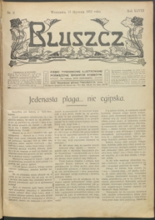Bluszcz : pismo tygodniowe ilustrowane poświęcone sprawom kobiecym, 1912 R. 48, nr 2