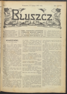 Bluszcz : pismo tygodniowe ilustrowane poświęcone sprawom kobiecym, 1912 R. 48, nr 7