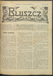 Bluszcz : pismo tygodniowe ilustrowane poświęcone sprawom kobiecym, 1912 R. 48, nr 16