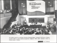 [Finał III Centralnej Olimpiady Wiedzy i Umiejętności Rolniczych w Olsztynie - 11-13 czerwca 1979 r.]