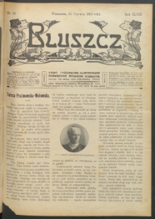 Bluszcz : pismo tygodniowe ilustrowane poświęcone sprawom kobiecym, 1912 R. 48, nr 24