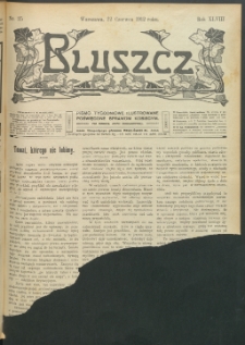 Bluszcz : pismo tygodniowe ilustrowane poświęcone sprawom kobiecym, 1912 R. 48, nr 25