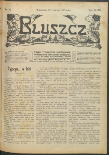 Bluszcz : pismo tygodniowe ilustrowane poświęcone sprawom kobiecym, 1912 R. 48, nr 26