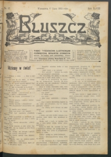 Bluszcz : pismo tygodniowe ilustrowane poświęcone sprawom kobiecym, 1912 R. 48, nr 27