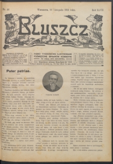 Bluszcz : pismo tygodniowe ilustrowane poświęcone sprawom kobiecym, 1912 R. 48, nr 46
