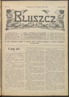 Bluszcz : pismo tygodniowe ilustrowane poświęcone sprawom kobiecym, 1912 R. 48, nr 52