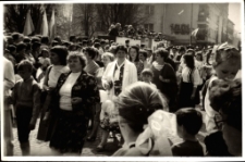 [Bibliotekarze w pochodzie pierwszomajowym. 1]