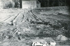 Budowa Placu Zwycięstwa w Mrągowie. [1]