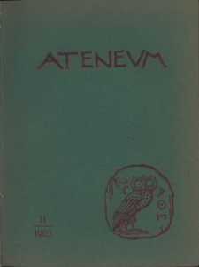 Ateneum, 1903 (R. 1), z. 2