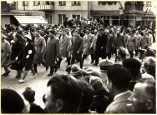 Pochód pierwszomajowy w Mrągowie 1963. [1]