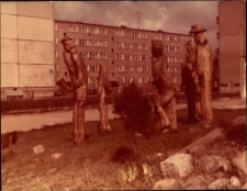 [Drewniana Orkiestra na osiedlu Brzozowym w Mrągowie. 1]