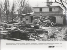 [Rozbiórka baraków na plaży miejskiej w Olsztynie]