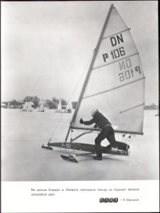 [Trening bojerowców na jeziorze Krzywym w Olsztynie]