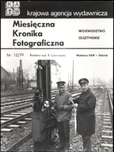 [Strona tytułowa "Miesięcznej Kroniki Fotograficznej : województwo olsztyńskie" nr 12/79]