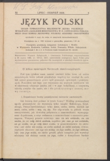 Język Polski, 1926, nr 4