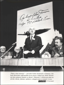 [Ogólnopolskie Forum Literackie "Pisarz a dzień dzisiejszy" - Olsztyn/Lidzbark Warmiński, 20-22 września 1979 r.]