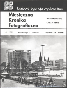[Strona tytułowa "Miesięcznej Kroniki Fotograficznej : województwo olsztyńskie" nr 8/79]