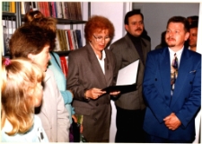 [Otwarcie filii bibliotecznej nr 3 w Mrągowie. 1]