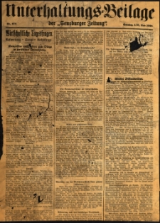 Unterhaltungs-Beilage der “Sensburger Zeitung”, 1928, nr 278