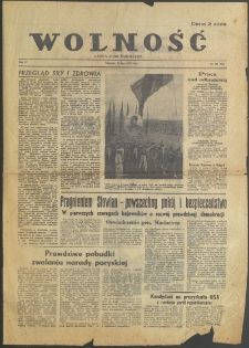 Wolność : gazeta Armii Radzieckiej, 1947, nr 161