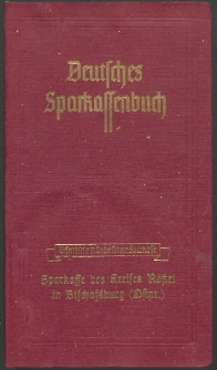 Deutsches Sparkassenbuch