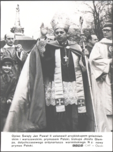 [Arcybiskup Józef Glemp prymasem Polski]