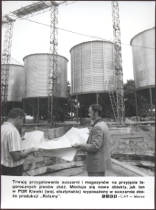 [Suszarnie zboża w PGR Klewki]