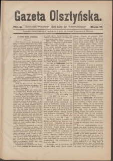 Gazeta Olsztyńska, 1887, nr 8
