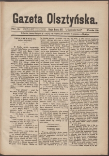 Gazeta Olsztyńska, 1887, nr 9