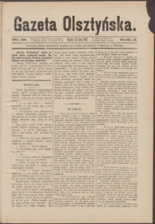 Gazeta Olsztyńska, 1887, nr 29