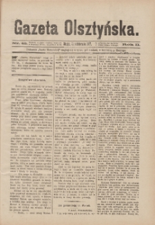Gazeta Olsztyńska, 1887, nr 42