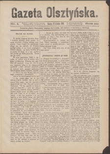 Gazeta Olsztyńska, 1888, nr 4