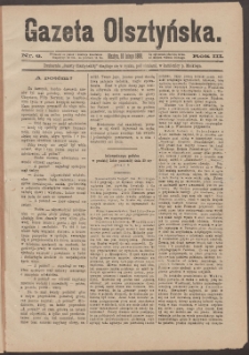 Gazeta Olsztyńska, 1888, nr 6