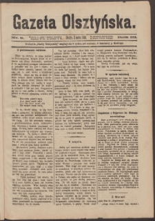 Gazeta Olsztyńska, 1888, nr 9