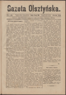 Gazeta Olsztyńska, 1888, nr 21