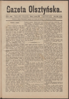 Gazeta Olsztyńska, 1888, nr 22