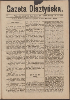 Gazeta Olsztyńska, 1888, nr 24