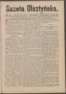 Gazeta Olsztyńska, 1888, nr 27