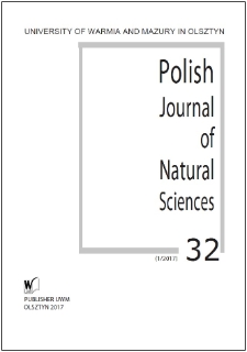 Polish Journal of Natural Sciences 32 (1/2017)
