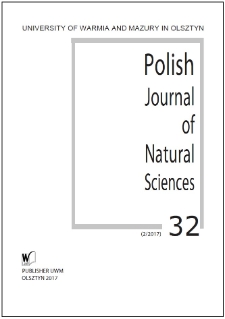 Polish Journal of Natural Sciences 32 (2/2017)