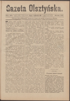 Gazeta Olsztyńska, 1888, nr 40
