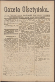 Gazeta Olsztyńska, 1889, nr 16
