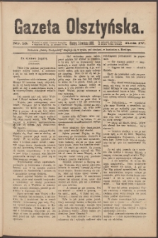 Gazeta Olsztyńska, 1889, nr 18